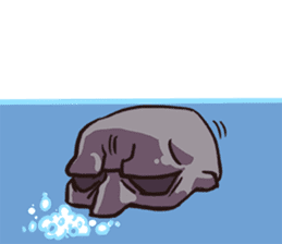 Grumpy Moai sticker #2174376