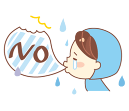 Animal and boy. sticker #2174573