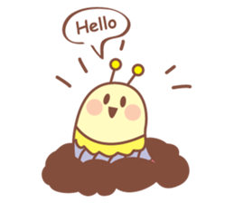 Animal and boy. sticker #2174580