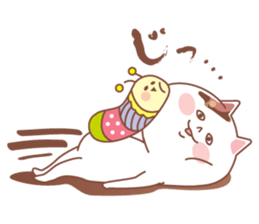 Animal and boy. sticker #2174586