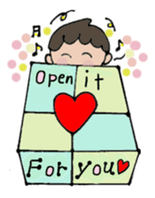 I and my sister and Nina(English) sticker #2174729