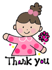 I and my sister and Nina(English) sticker #2174730