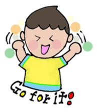 I and my sister and Nina(English) sticker #2174732