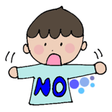 I and my sister and Nina(English) sticker #2174737