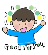 I and my sister and Nina(English) sticker #2174744