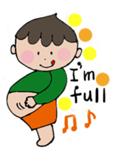 I and my sister and Nina(English) sticker #2174750