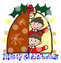 I and my sister and Nina(English) sticker #2174756