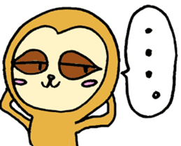 He is a sloth named Namakent sticker #2174855
