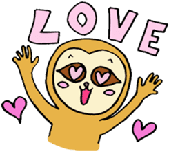 He is a sloth named Namakent sticker #2174858