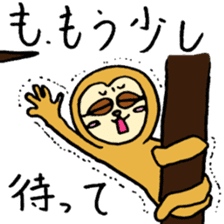 He is a sloth named Namakent sticker #2174867