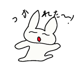 Rabbit Paradise 3 sticker #2175172