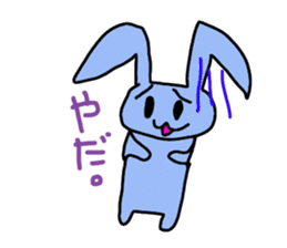 Rabbit Paradise 3 sticker #2175179