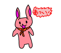 Rabbit Paradise 3 sticker #2175192