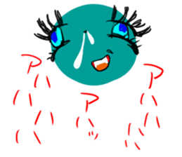 spherical moss sticker #2175464