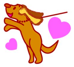 mimi of the dog. sticker #2176281