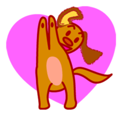 mimi of the dog. sticker #2176282