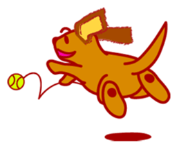 mimi of the dog. sticker #2176287