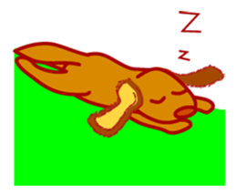 mimi of the dog. sticker #2176293