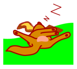 mimi of the dog. sticker #2176294