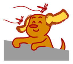 mimi of the dog. sticker #2176298