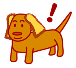 mimi of the dog. sticker #2176300