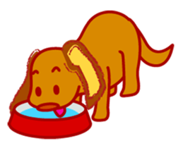 mimi of the dog. sticker #2176303