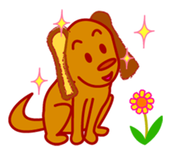 mimi of the dog. sticker #2176305