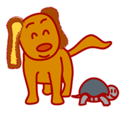 mimi of the dog. sticker #2176318