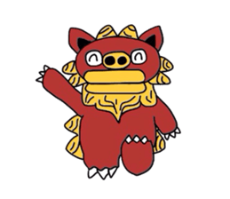 shisa  (Only illustration ) sticker #2176360