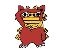 shisa  (Only illustration ) sticker #2176362