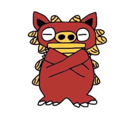 shisa  (Only illustration ) sticker #2176365