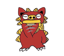 shisa  (Only illustration ) sticker #2176366