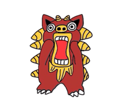 shisa  (Only illustration ) sticker #2176367