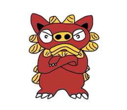 shisa  (Only illustration ) sticker #2176369