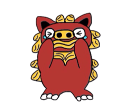 shisa  (Only illustration ) sticker #2176370