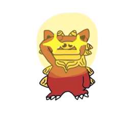 shisa  (Only illustration ) sticker #2176378