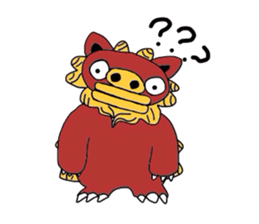 shisa  (Only illustration ) sticker #2176384