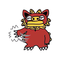 shisa  (Only illustration ) sticker #2176385