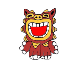 shisa  (Only illustration ) sticker #2176386