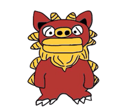 shisa  (Only illustration ) sticker #2176387