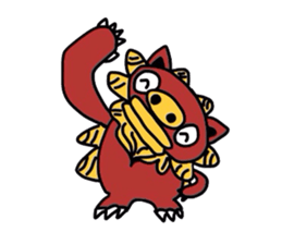 shisa  (Only illustration ) sticker #2176388