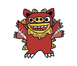 shisa  (Only illustration ) sticker #2176390