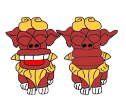 shisa  (Only illustration ) sticker #2176391