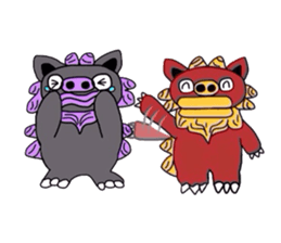 shisa  (Only illustration ) sticker #2176398