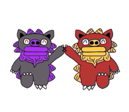 shisa  (Only illustration ) sticker #2176399