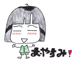 japanese girl ririko sticker #2176880