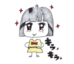 japanese girl ririko sticker #2176884