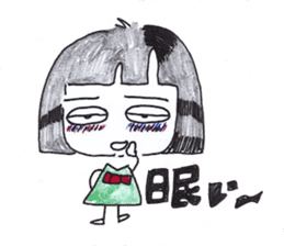 japanese girl ririko sticker #2176893