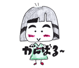 japanese girl ririko sticker #2176902