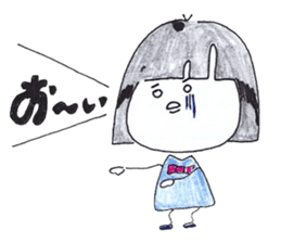 japanese girl ririko sticker #2176907